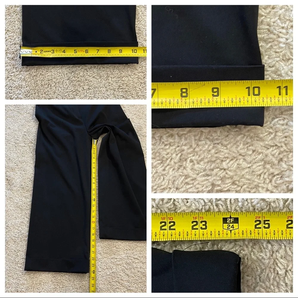 Kate Spade New York Black Cuffed Culottes